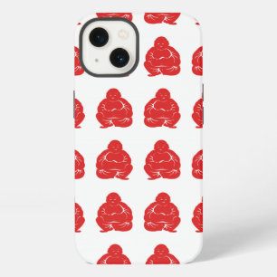 Red Asian Moods Buddah Boys iPhone 13 Case