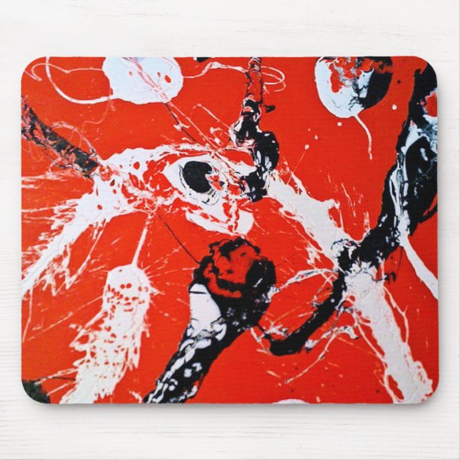 RED AVIATOR MOUSE PAD (Front)