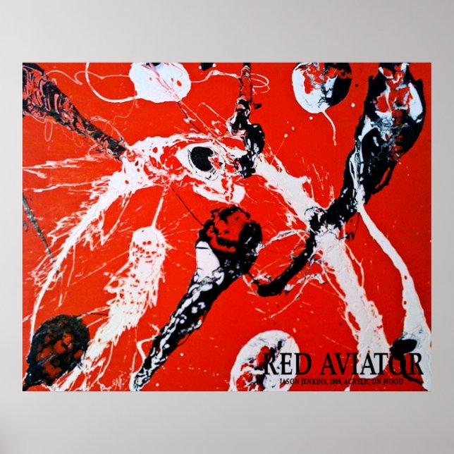 RED AVIATOR POSTER (Front)