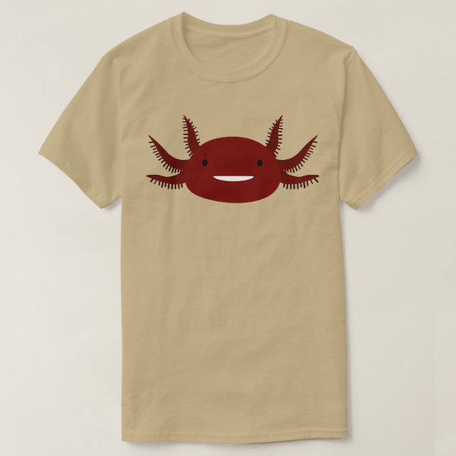 Red Axolotl Classic TShirt (Design Front)