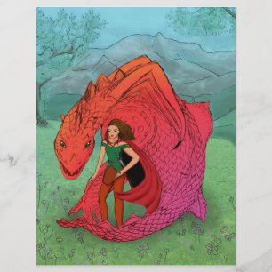 Red Baby Dragon