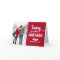 Red Baby It's Cold Outside Typography Holiday Card