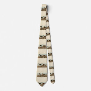 Red backed Sandpiper - Audubon's Birds of America Tie