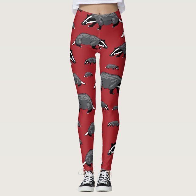 Red Badger Leggings (Front)