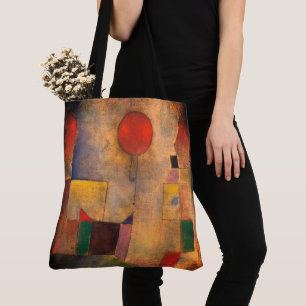 Red Balloon by Paul Klee Tote Bag
