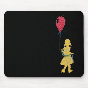 red balloon. mouse pad
