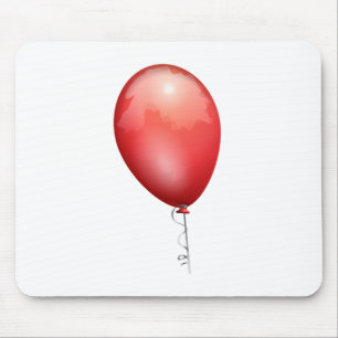 Red Balloon Mouse Pad