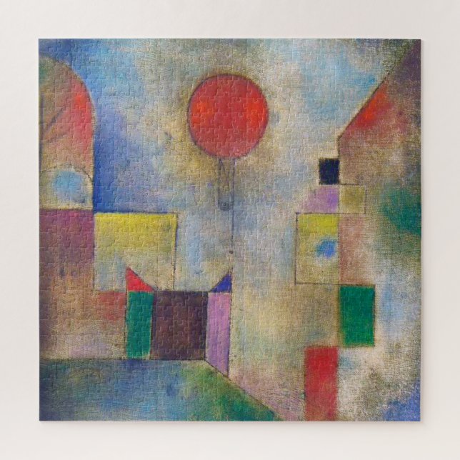 Red Balloon, Paul Klee Jigsaw Puzzle (Vertical)