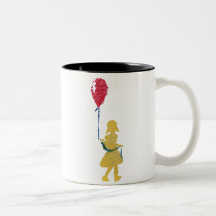 red balloon. Two-Tone coffee mug