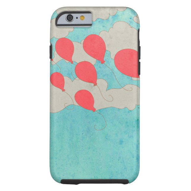 Red Balloons Case-Mate iPhone Case (Back)