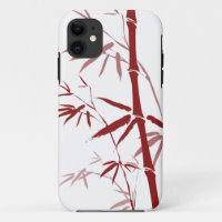 Red Bamboo iphone 5 Case
