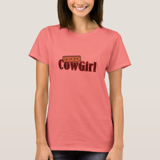 Red Bandanna Cowgirl tshirt