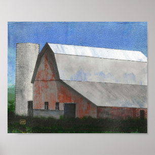 Red Barn Art Print