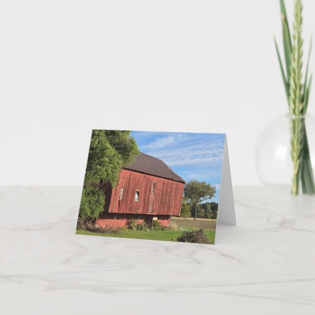 Red Barn Card (Front)