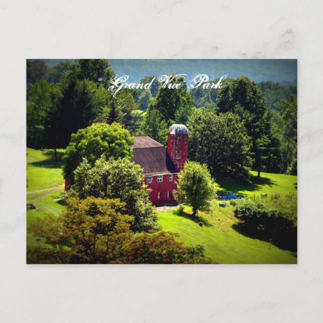 Red Barn Postcard (Front)