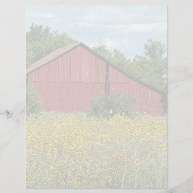 Red Barn Stationery (Front)