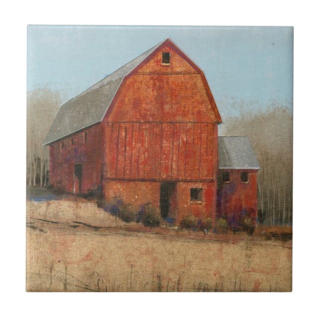 Red Barn View Tile (Front)