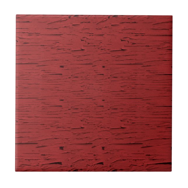 Red Barn Wood Texture Tile (Front)