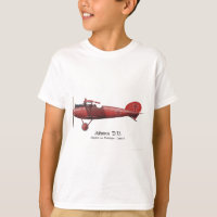 Red Baron aka Manfred von Richthofen and his plane