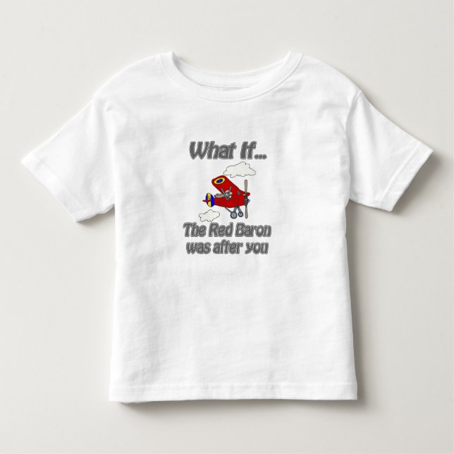 Red Baron Toddler T-Shirt (Front)