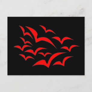 Red Bat Cloud Postcard