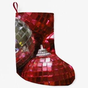 Red Baubles stocking