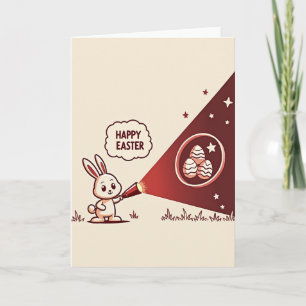 Red Beam Celebration Card