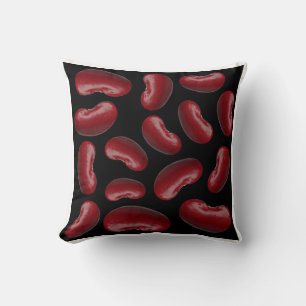 Red bean pattern cushion