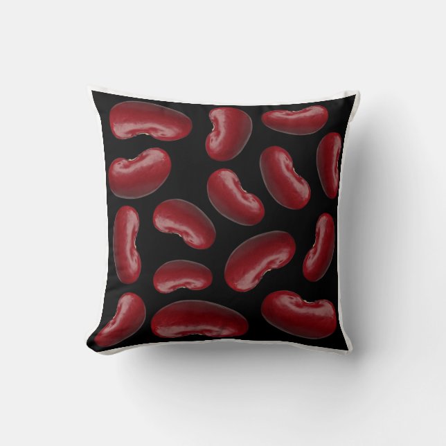 Red bean pattern cushion (Front)