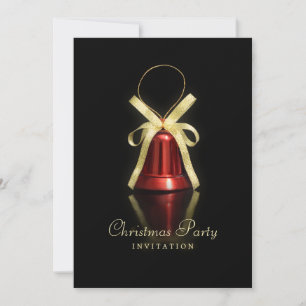 Red Bell Christmas Party invitation