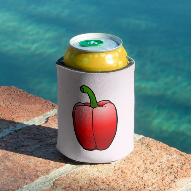 Red Bell Pepper Can Cooler (In Situ Pool)