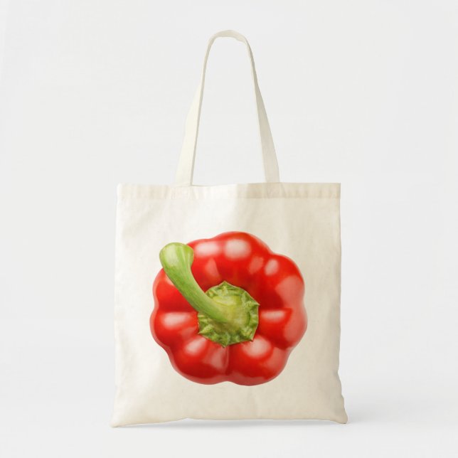 Red bell pepper tote bag (Front)