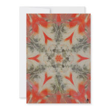 Red-bellied Woodpecker Geometric Textured Card