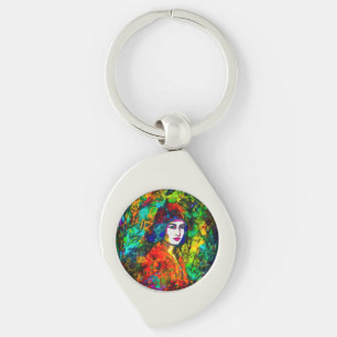 Red Beret Key Ring