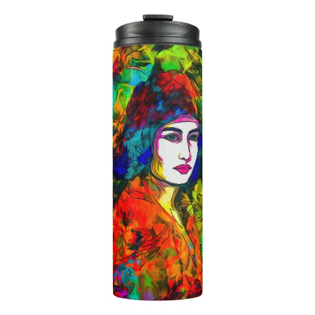 Red Beret Thermal Tumbler (Front)
