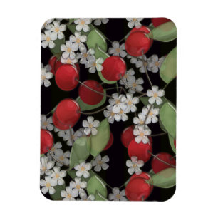 Red berries magnet