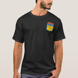 Red Berries Summer Food Fruit Cute Pocket Strawber T-Shirt
