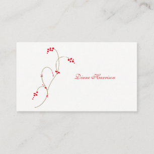 Red Berry Business Card