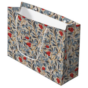Red Berry Tree, William Morris Large Gift Bag