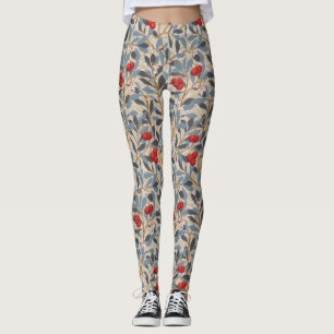 Red Berry Tree, William Morris Leggings