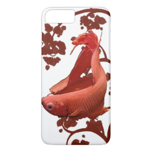 Red Betta Siamese Fighting Fish Case-Mate iPhone Case