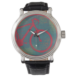 red bicycle watch