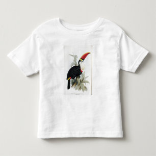 Red-Billed Toucan, from 'A Monograph of the Rampha Toddler T-Shirt
