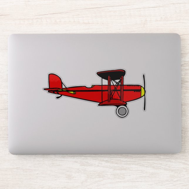 Red Biplane (Computer)