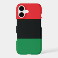 Red, Black and Green Flag