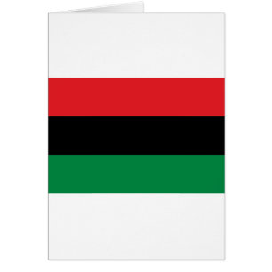 Red Black and Green Flag