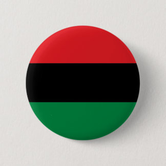Red Black and Green Flag 6 Cm Round Badge