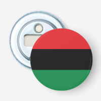Red, Black and Green Flag