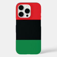 Red, Black and Green Flag