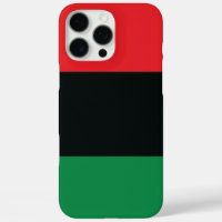 Red, Black and Green Flag